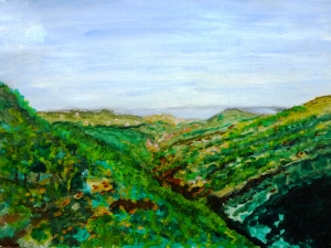 Blick zum Meer