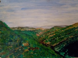Blick nach Imperia