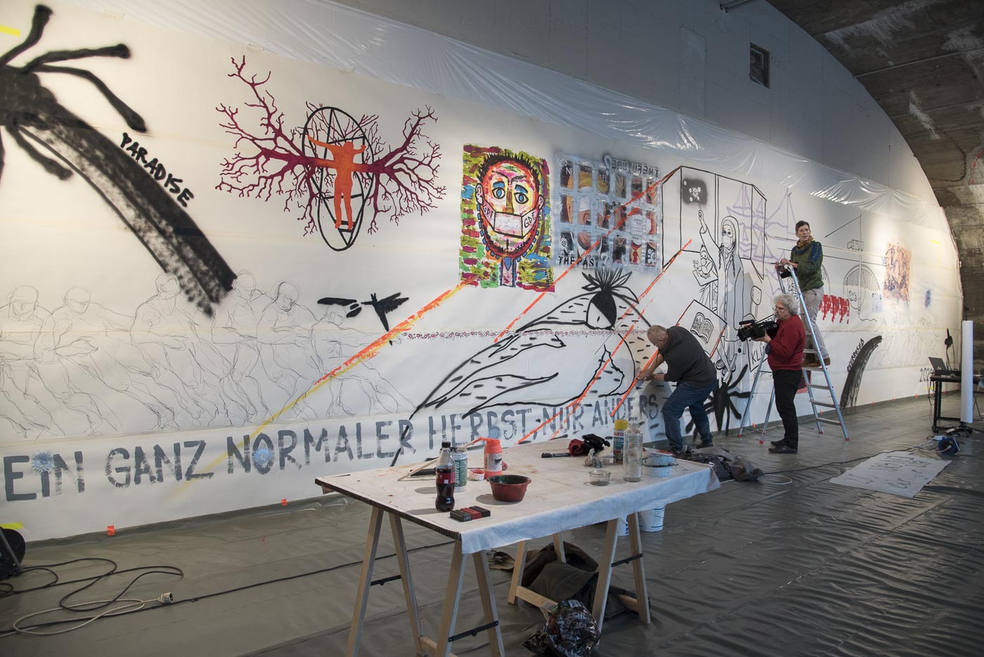 Ein ganz normaler Hebst, nur anders- Projekt KVFM- Cornelia Lela Heier und Oliver Tüchsen-  Tag 10