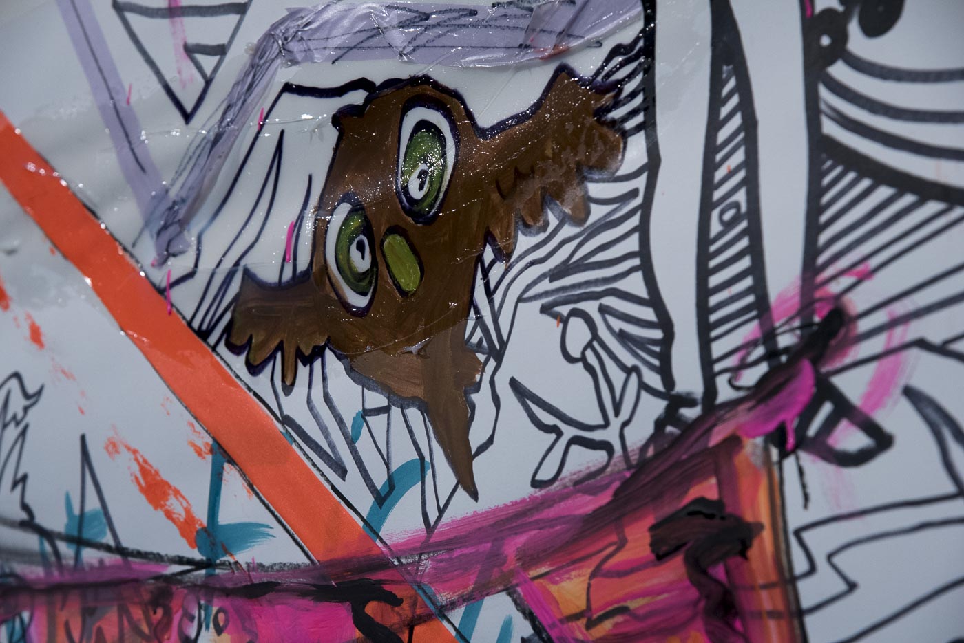 Ein ganz normaler Herbst, nur anders- Projekt KVFM- Artwand Ausschnitte -Tag 22