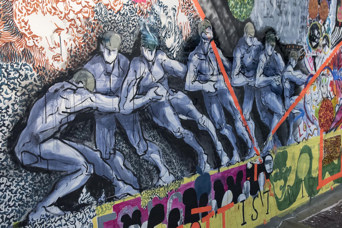 Ein ganz normaler Herbst, nur anders- Projekt KVFM- Artwand Ausschnitte -Tag 22