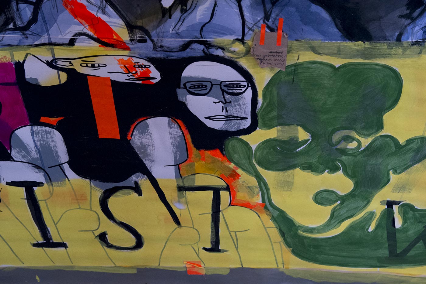 Ein ganz normaler Herbst, nur anders- Projekt KVFM- Artwand Ausschnitte -Tag 22