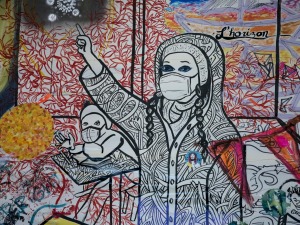 Ein ganz normaler Herbst, nur anders- Projekt KVFM- Artwand Ausschnitte -Tag 22