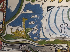 Ein ganz normaler Herbst, nur anders- Projekt KVFM- Artwand Ausschnitte -Tag 22