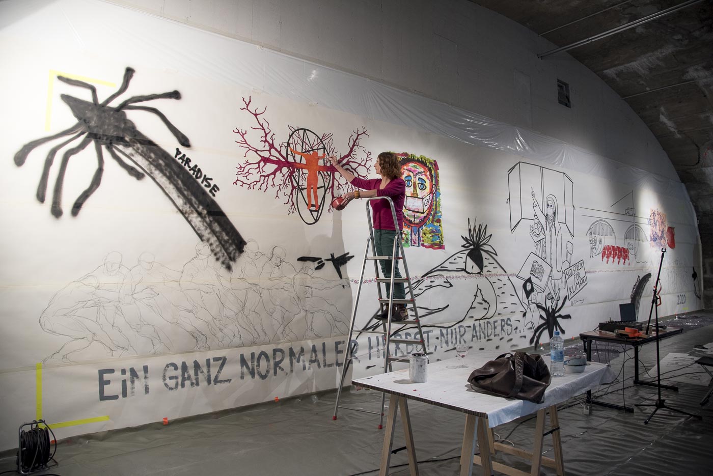 Ein ganz normaler Hebst, nur anders- Projekt KVFM- Nandu Kriesche-  Tag 7